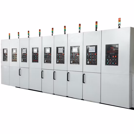 Papier complètement automatique alimentant la machine de découpage de fente d'impression de 3 couleurs